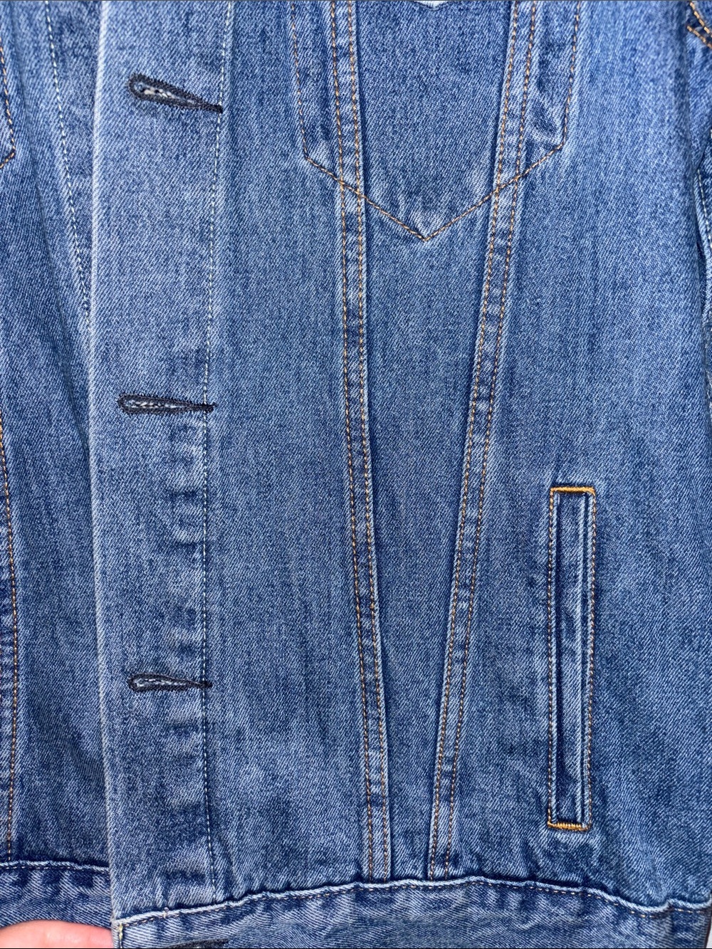 Levi's Blue Denim Jacket - Classic Men's Trucker - Picture 4 of 8